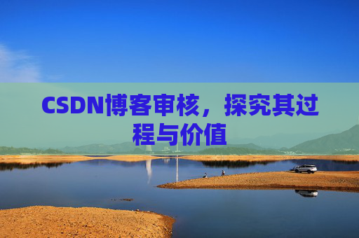 CSDN博客审核，探究其过程与价值